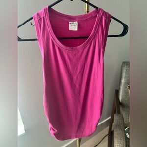 Small - Athleta Bright Fuchsia Scoop Tank